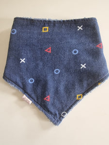 Game on dribble bib