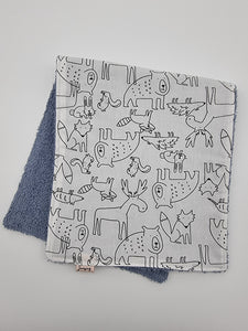 The Wild Ones Burp Cloth